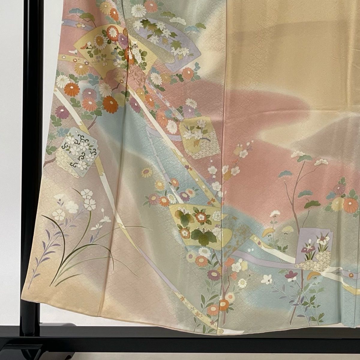 最終値下げ　正絹袷　訪問着付け下げ　身丈169裄68 トールサイズ　初釜 最終値下げ 正絹袷 訪問着付け下げ 身丈169裄68 トールサイズ 初釜