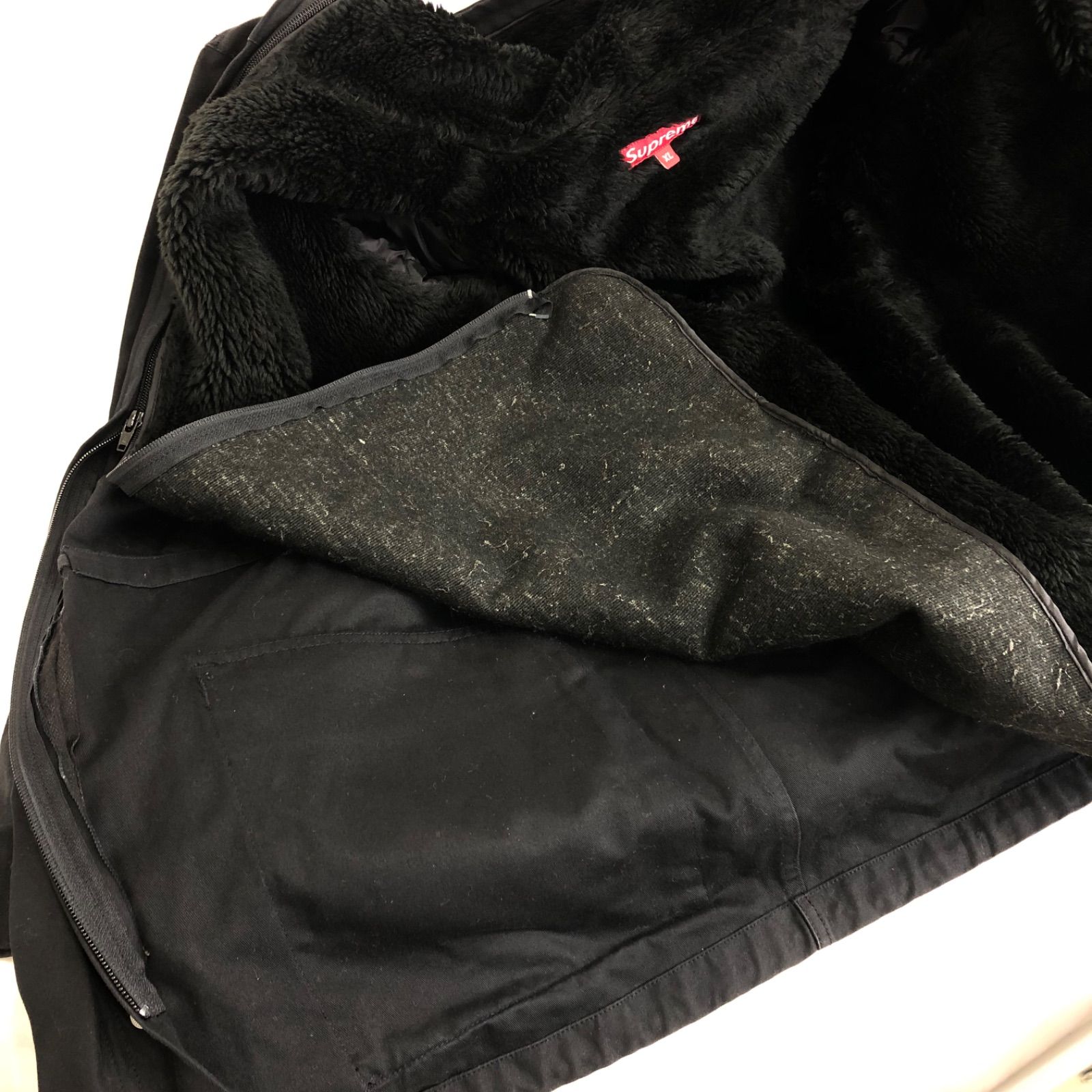 洋服10 Supreme シュプリーム エスキモーパーカー RN21771 サイズXL 