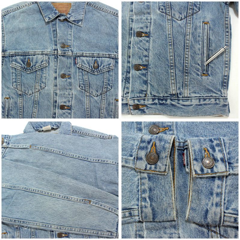 00s Levi's 70507 デニムジャケット メンズ 表記Sサイズ - メルカリ