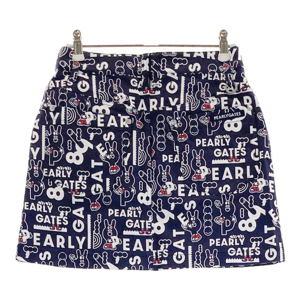 サイズ 00 PEARLY GATES パーリーゲイツ 055-2234020 スカート どうしちゃったPG ネイビー系 240101527570 ゴルフウェア レディース ストスト