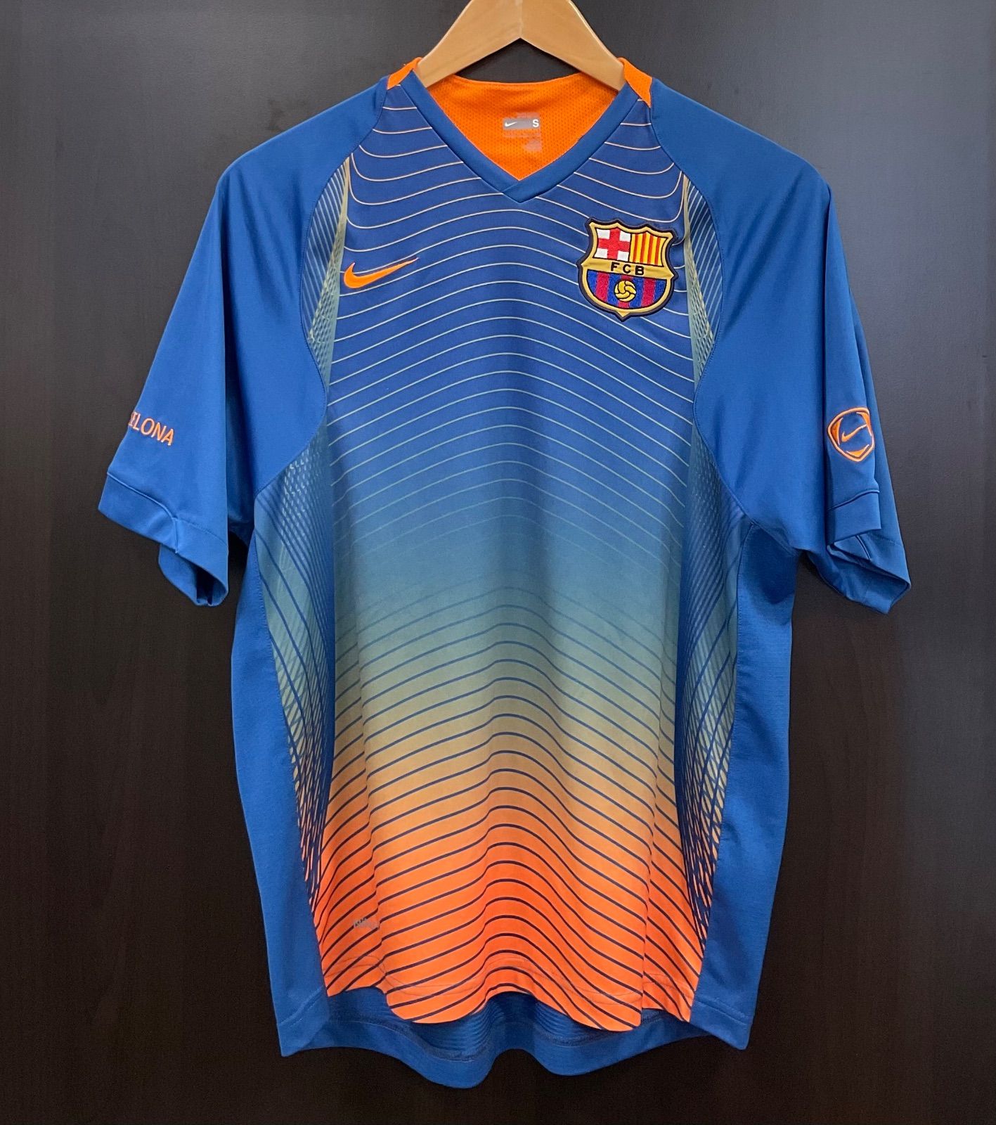 Nike FC Barcelona 08／09シーズン　バルセロナ　ゲームシャツ ナイキ FC バルセロナ バルサ 08 09 ユニフォーム ゲームシャツ