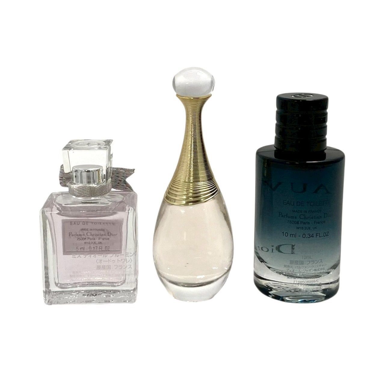 ディオール　香水3点セット　dior Dior ミス ディオール Miss フレグランス ミニチュア 3種類 ワード