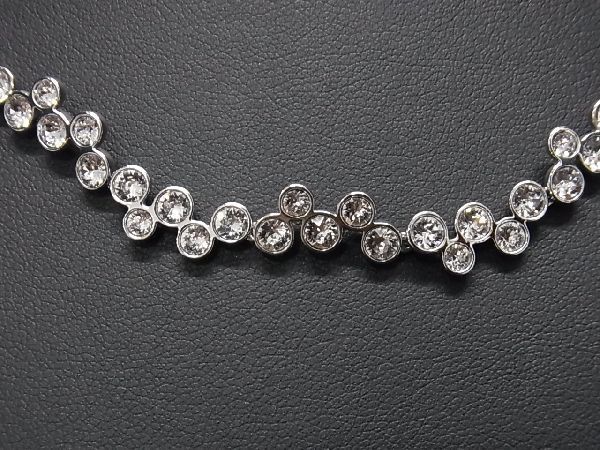 □新品同様□ SWAROVSKI スワロフスキー ラインストーン ネックレス