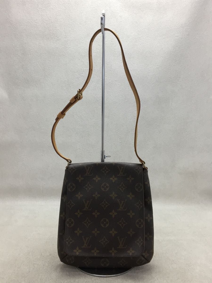 LOUIS VUITTON ミュゼット・サルサ・ショートショルダー_モノグラム_BRW PVC ブラウン - メルカリ