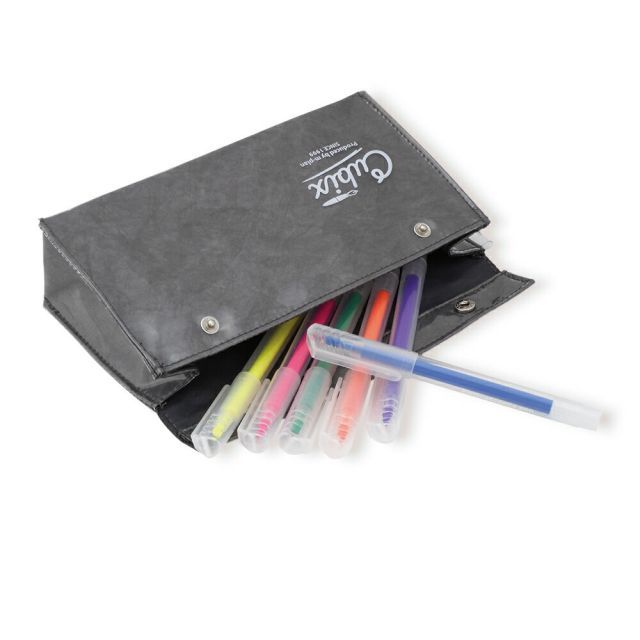 まとめ エムプラン ペンケース レイヤーズ チャコール 010081-54 ×9セット