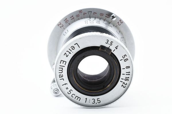 ☆希少品☆ライカ Leica Elmar 赤エルマー 50mm 5cm F3.5 L