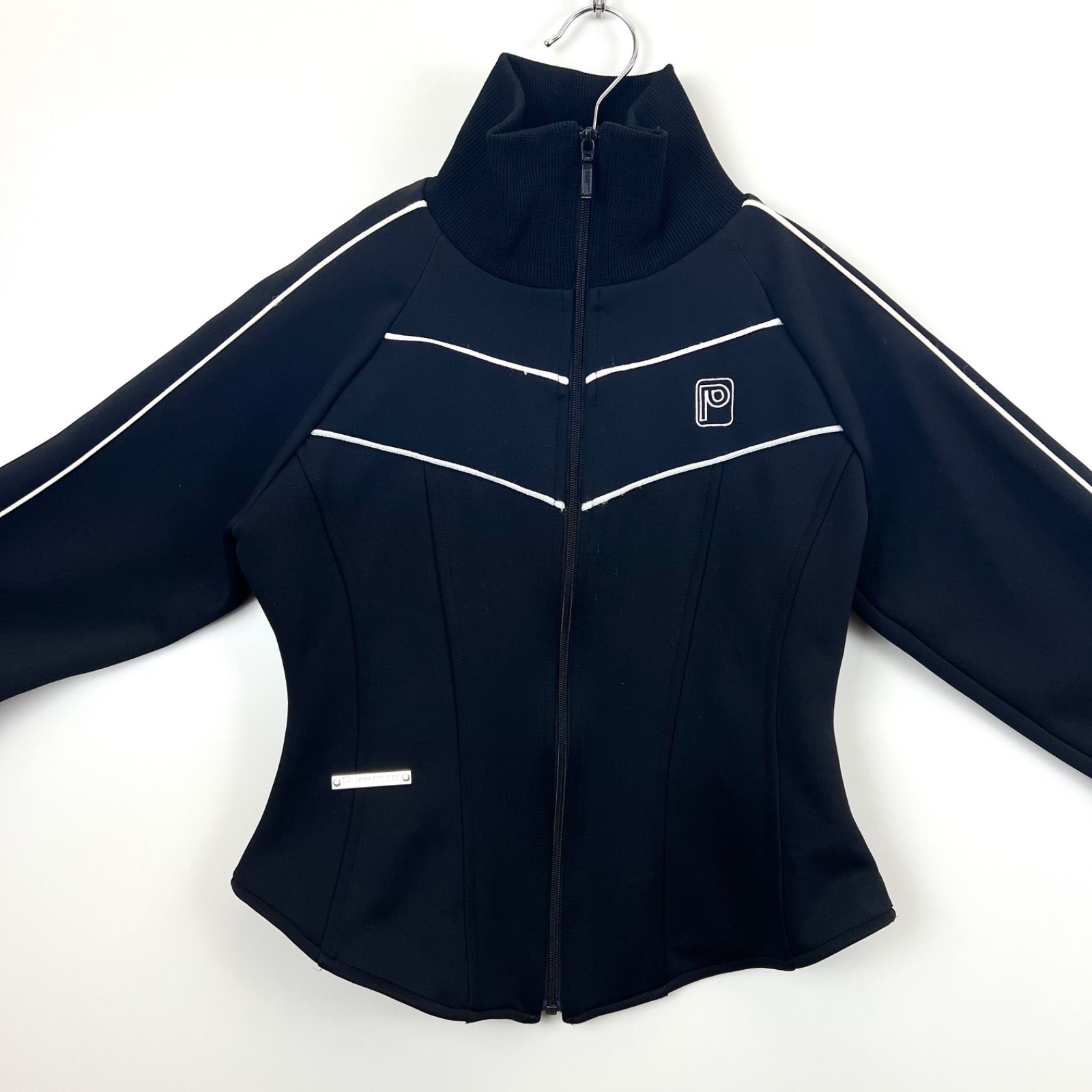 PRANK PROJECT y2k style Corset Track Jacket free black PRANK PROJECT y2k style Corset Track Jacket free black