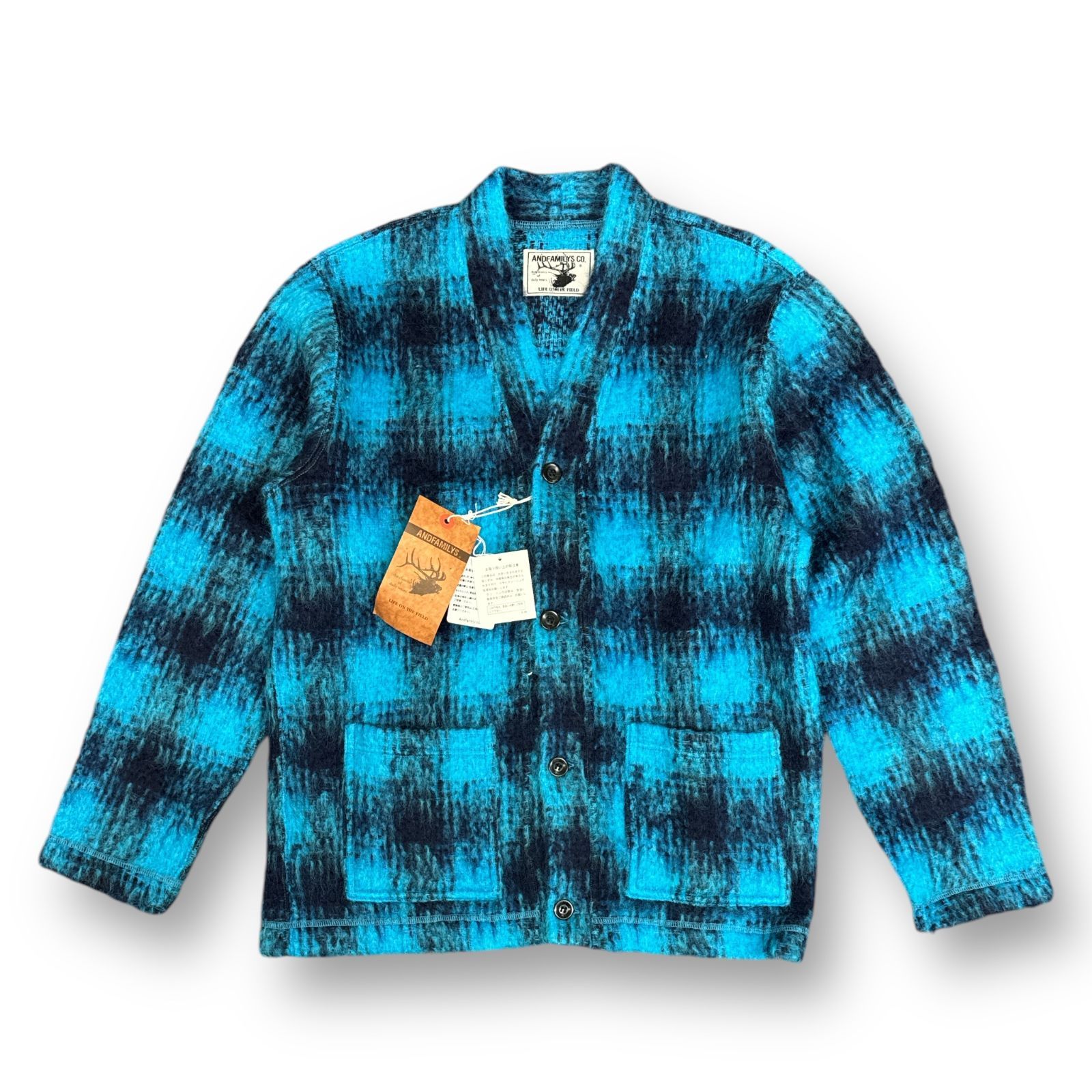 ANDFAMILYS アンドファミリー KN2312759 MOHAIR WOOL CARDIGAN モヘア 
