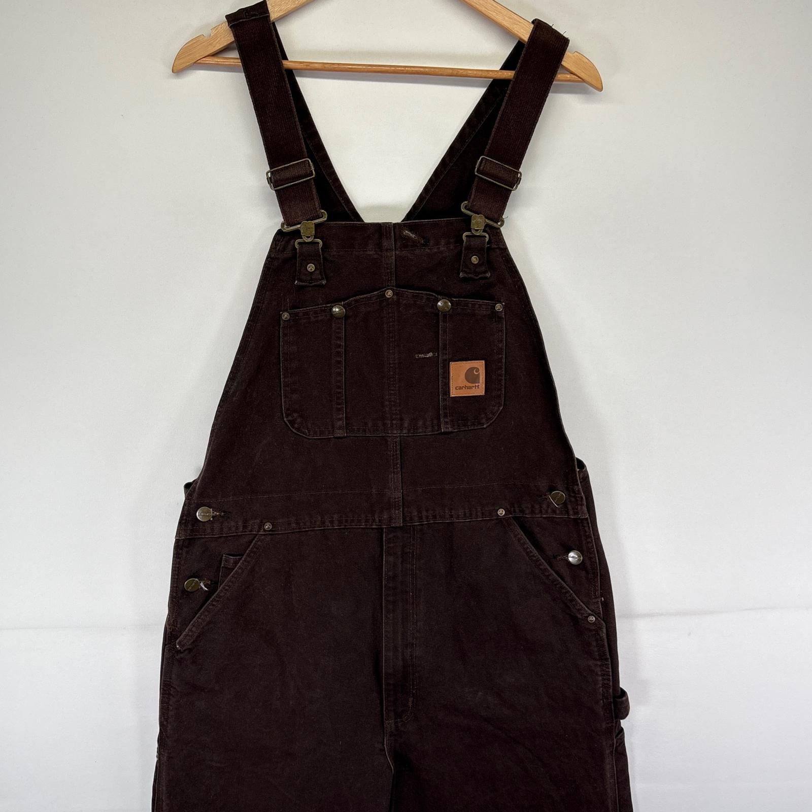 carhartt カーハート オーバーオール  ダッグ 古着 作業着 つなぎ 25jn15zn1.jpg