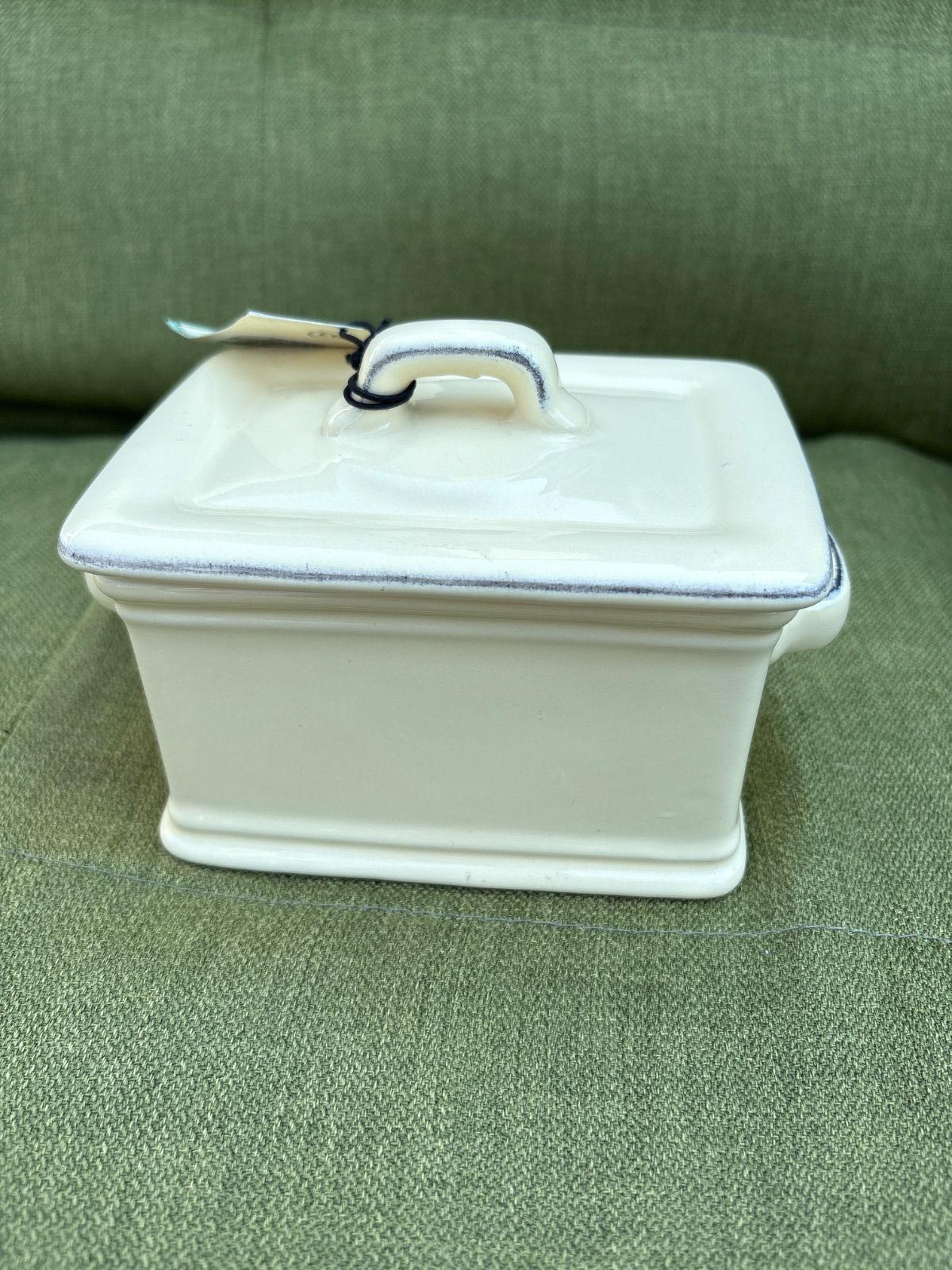 🇬🇧T&G butter case 】バターケース 入れ物 陶器 海外製品