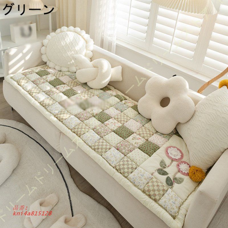 北欧風 シートクッション ソファパッド ソファカバー 2人掛け 3人掛け 滑り止め ロングクッション防塵 洗える 大きめ マルチカバー 替えソファカバー kni4a815128