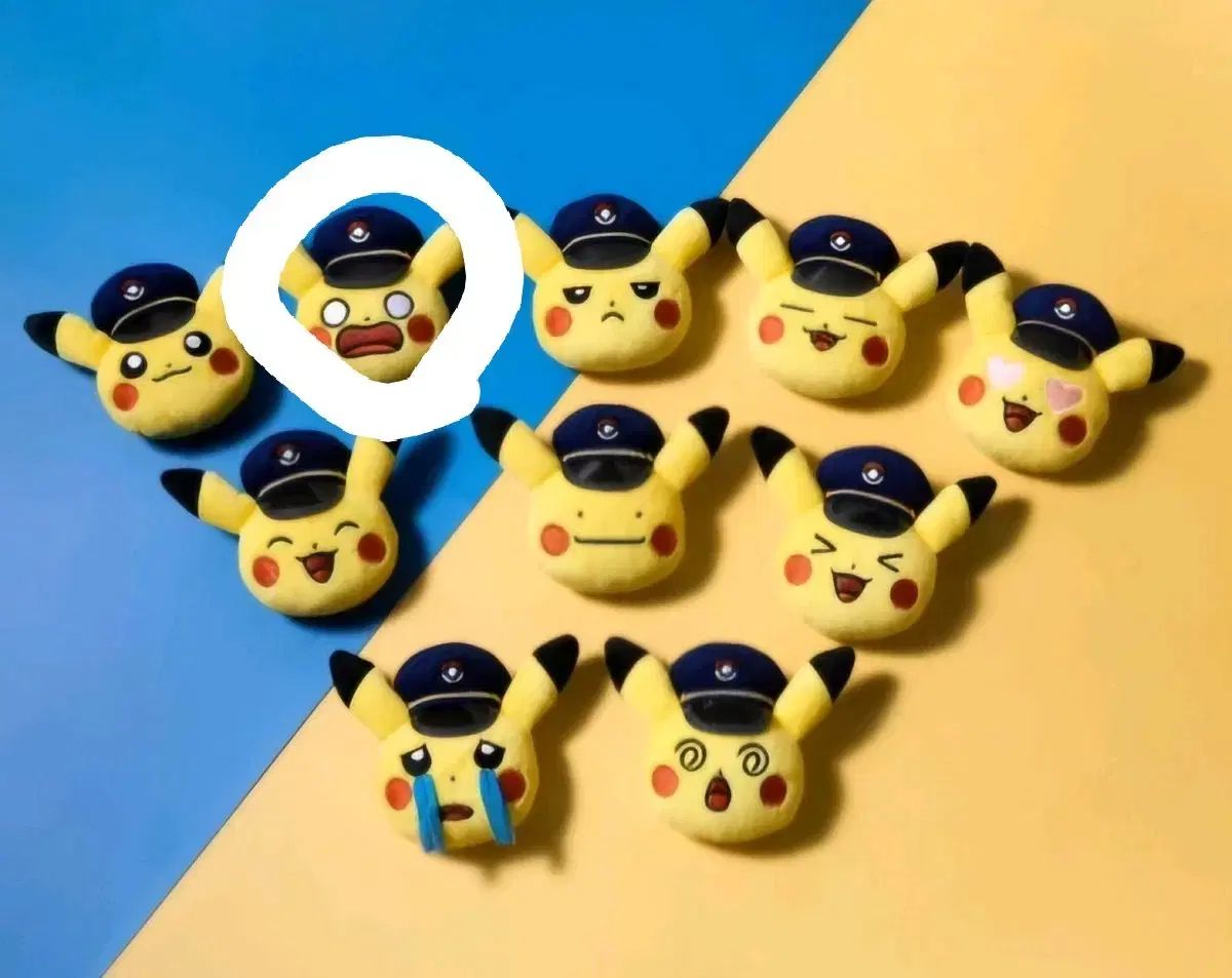 釜山　ポケモン　カプセルステェーション　ピカチュウ 6体セット　ガチャガチャ ポケットモンスター カプセル 駅 リン 釜山 ポップアップ