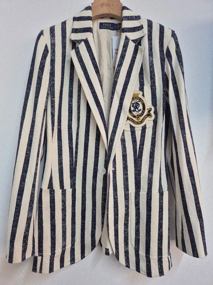ポロラルフローレン ストライプ ブレーザー
