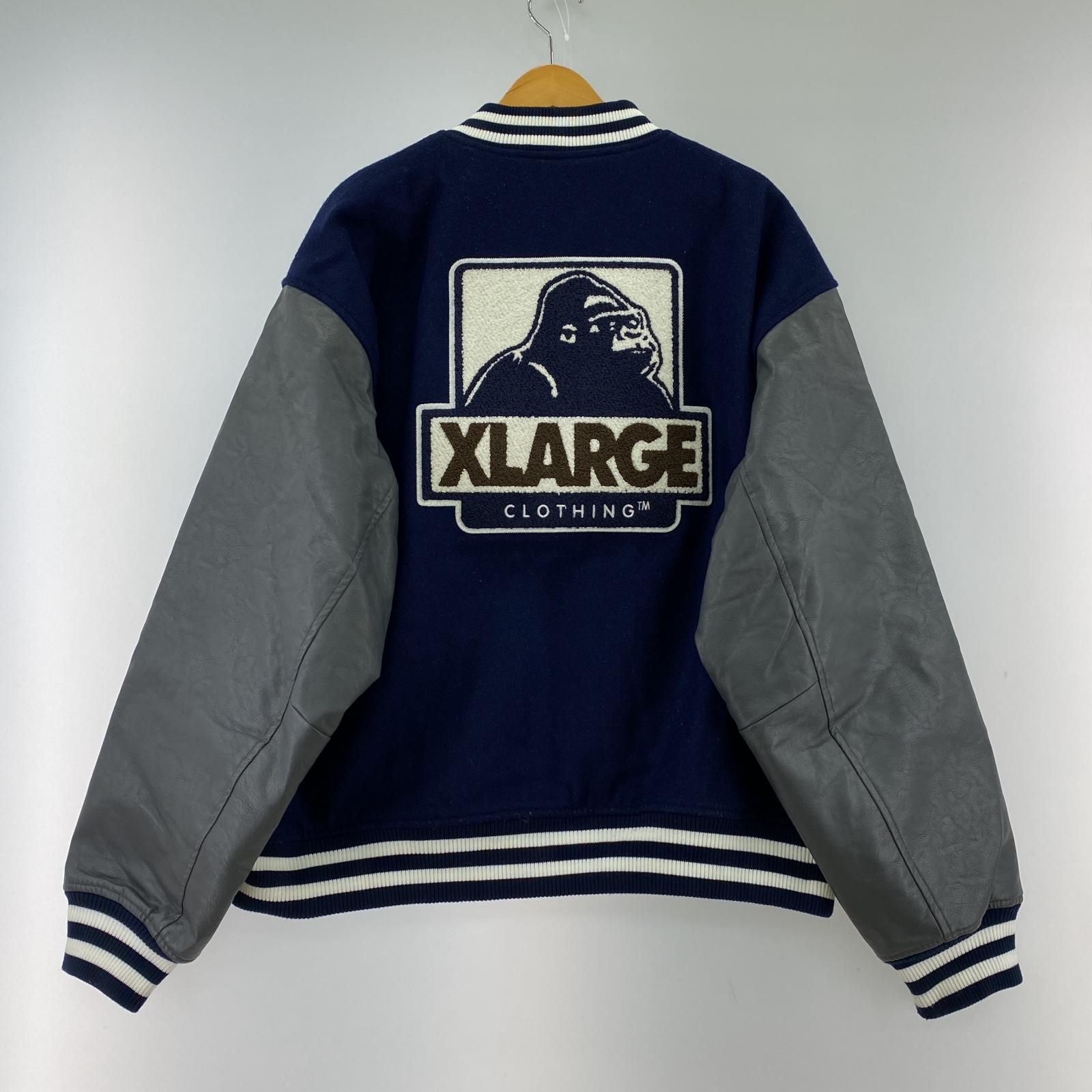 とら【値下げ】新品タグ付　Nike スタジャン XL ネイビー とら様専用【値下げ】新品タグ付 Nike スタジャン XL ネイビー - メルカリ