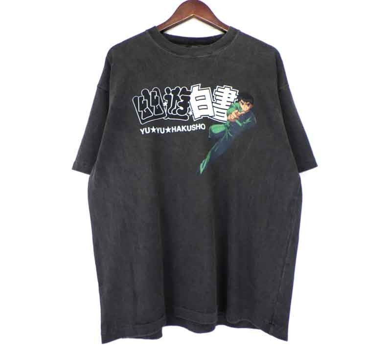 シュガーパンチ THE SUGAR PUNCH 25SS TYUM24AM007 幽遊白書 S|S T-Shirt YUSUKE|KUWABARA|HIEI|KURAMA プリント Tシャツ 39931