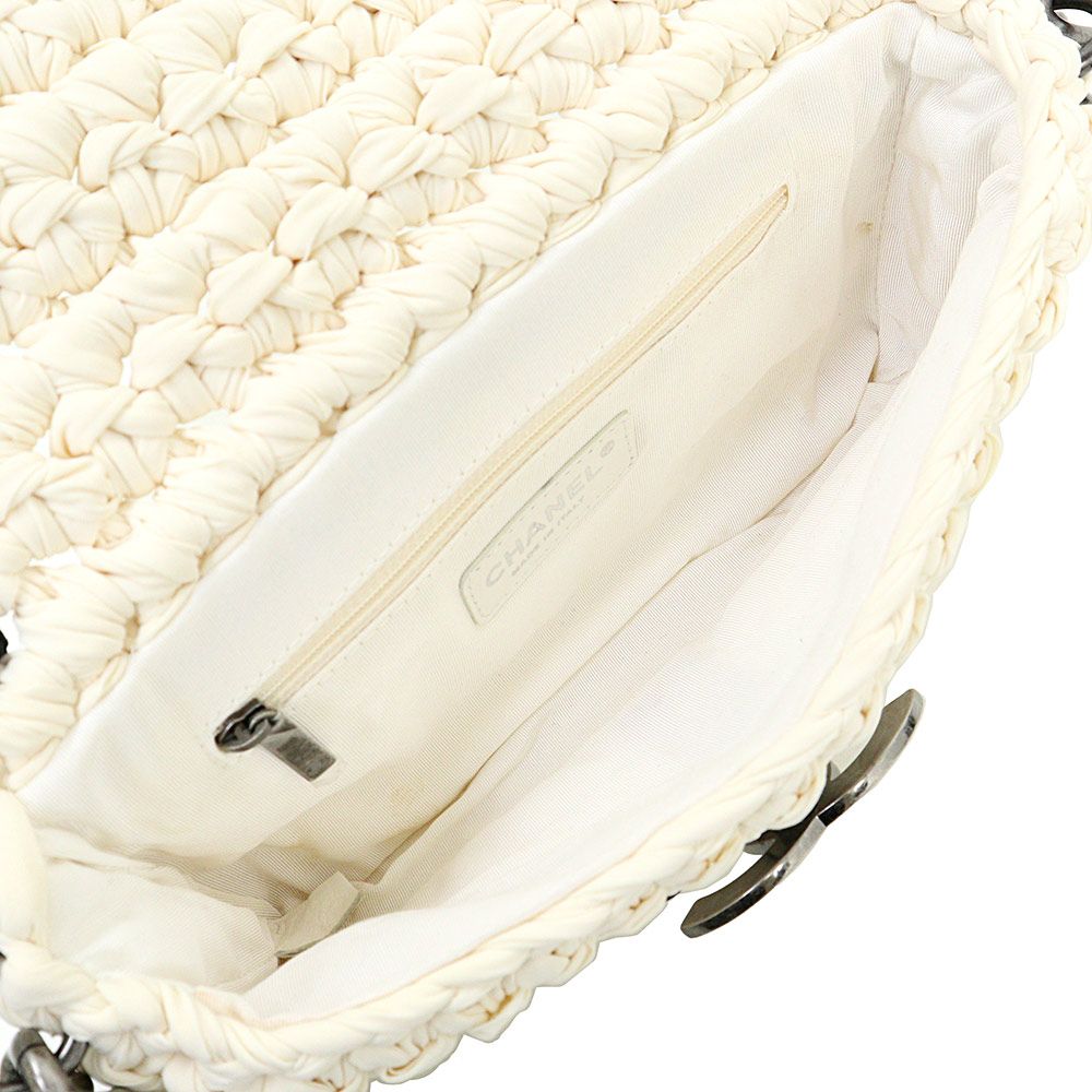 シャネル CHANEL ココマーク クロシェ かご チェーンショルダーバッグ シャネル CHANEL ココマーク クロシェ かご チェーンショルダーバッグ