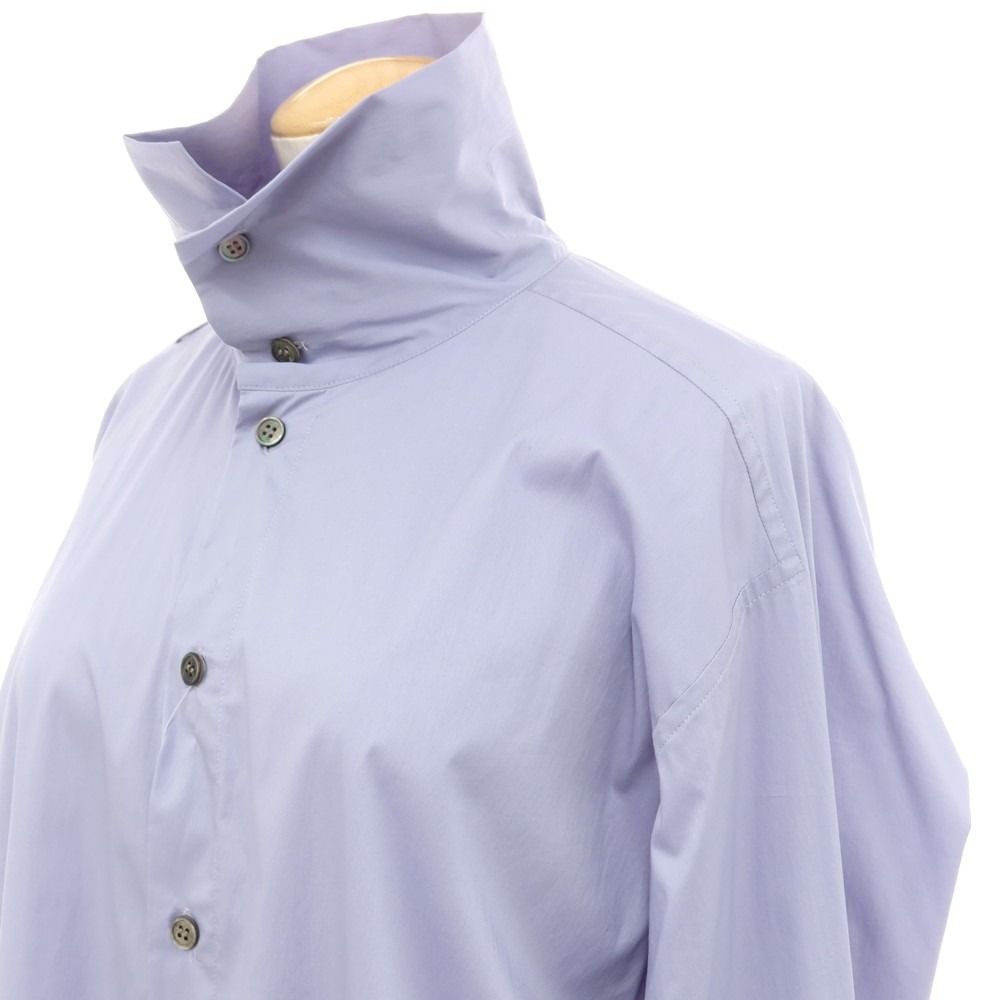 ISSEY MIYAKE パープルリブシャツ サイズ2 メンズ／トップス／シャツ