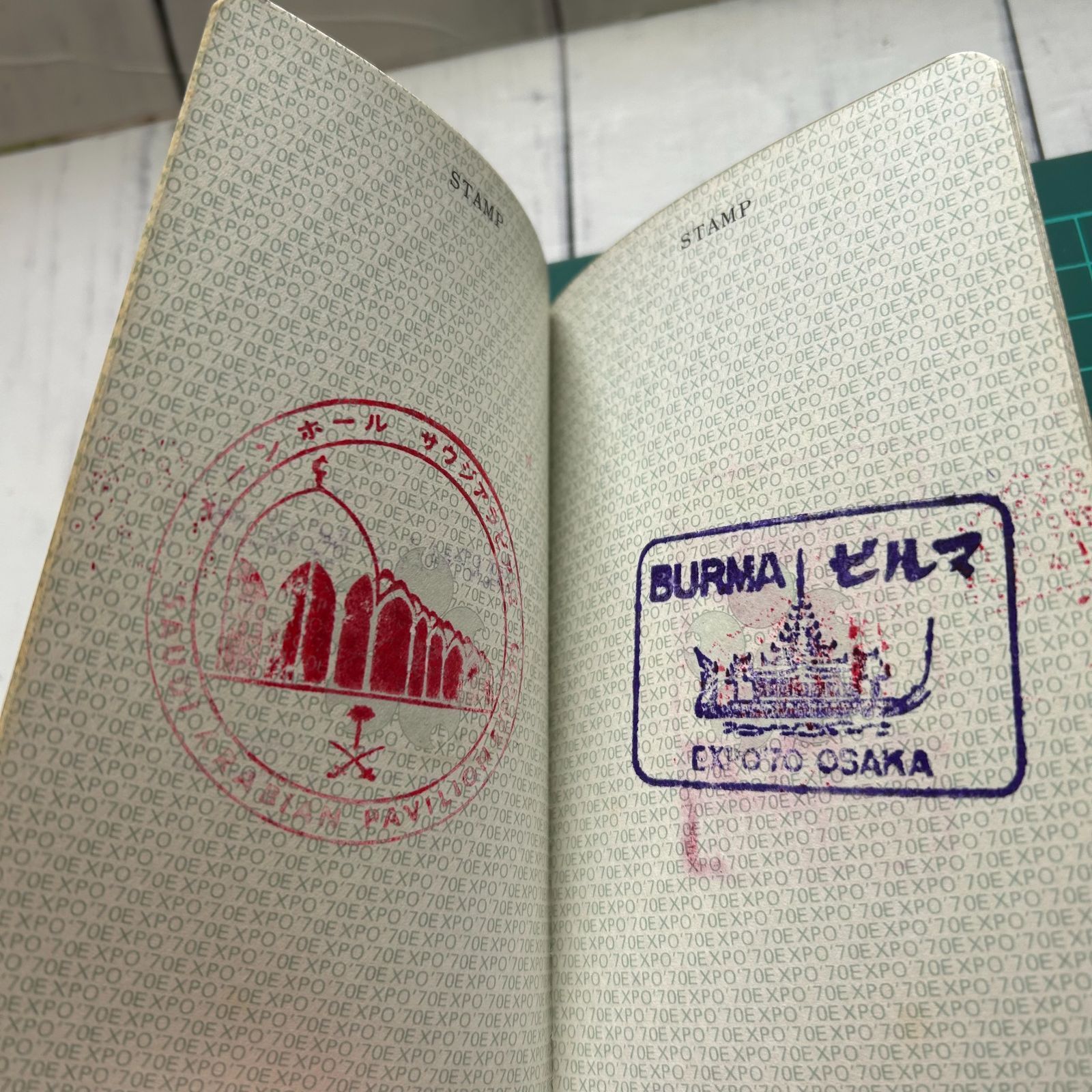 ☆日本万国博覧会 スタンプノート EXPO'70大阪万博 昭和45年開催