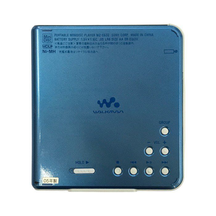 SONY MDプレーヤー　MZ-E630 MDLP対応　美品 SONY MD WALKMAN MZ-E630 ポータブルMDプレーヤー MDプレーヤー SONY