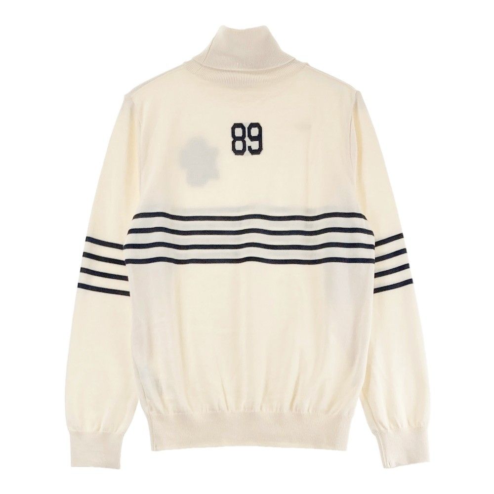 PEARLY GATES ロゴ入りセーター サイズ5 ベージュ 【公式通販】