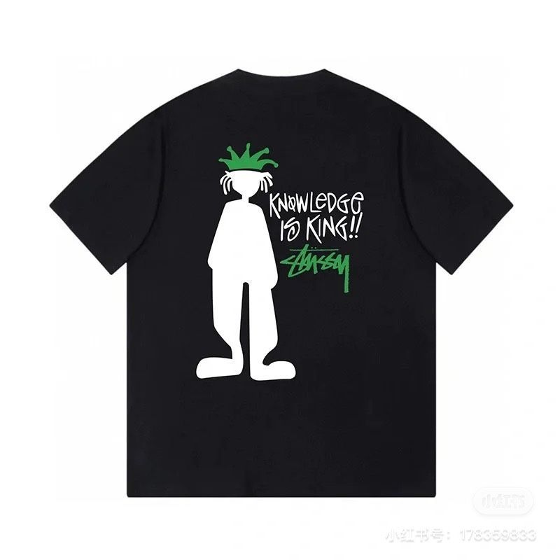 stussyステューシーシャドーマンTシャツ 男女兼用 - メルカリ