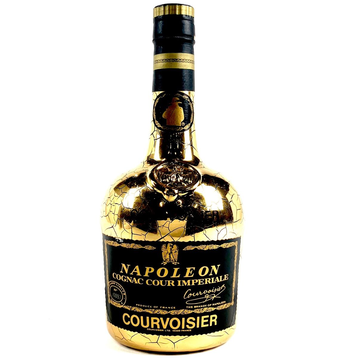 クルボアジェ ナポレオン クール インペリアル コニャック ゴールドボトル - ドリンク、水、お酒