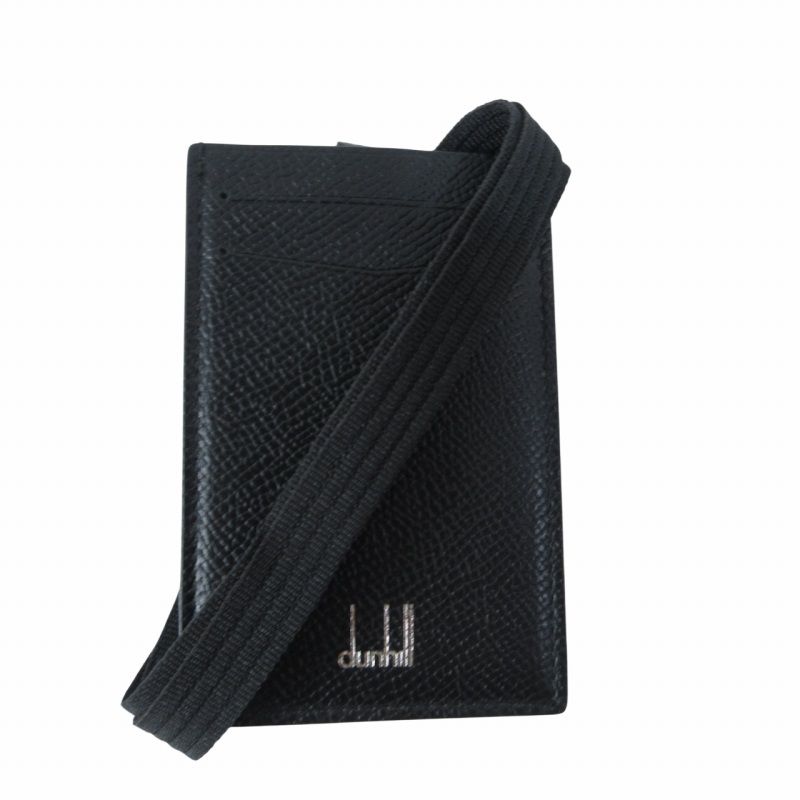 【レア】ダンヒル　dunhill メモパッドケース　黒 レザー dunhill/ALFREDDUNHILL(ダンヒル) カードケース - 黒 レザー