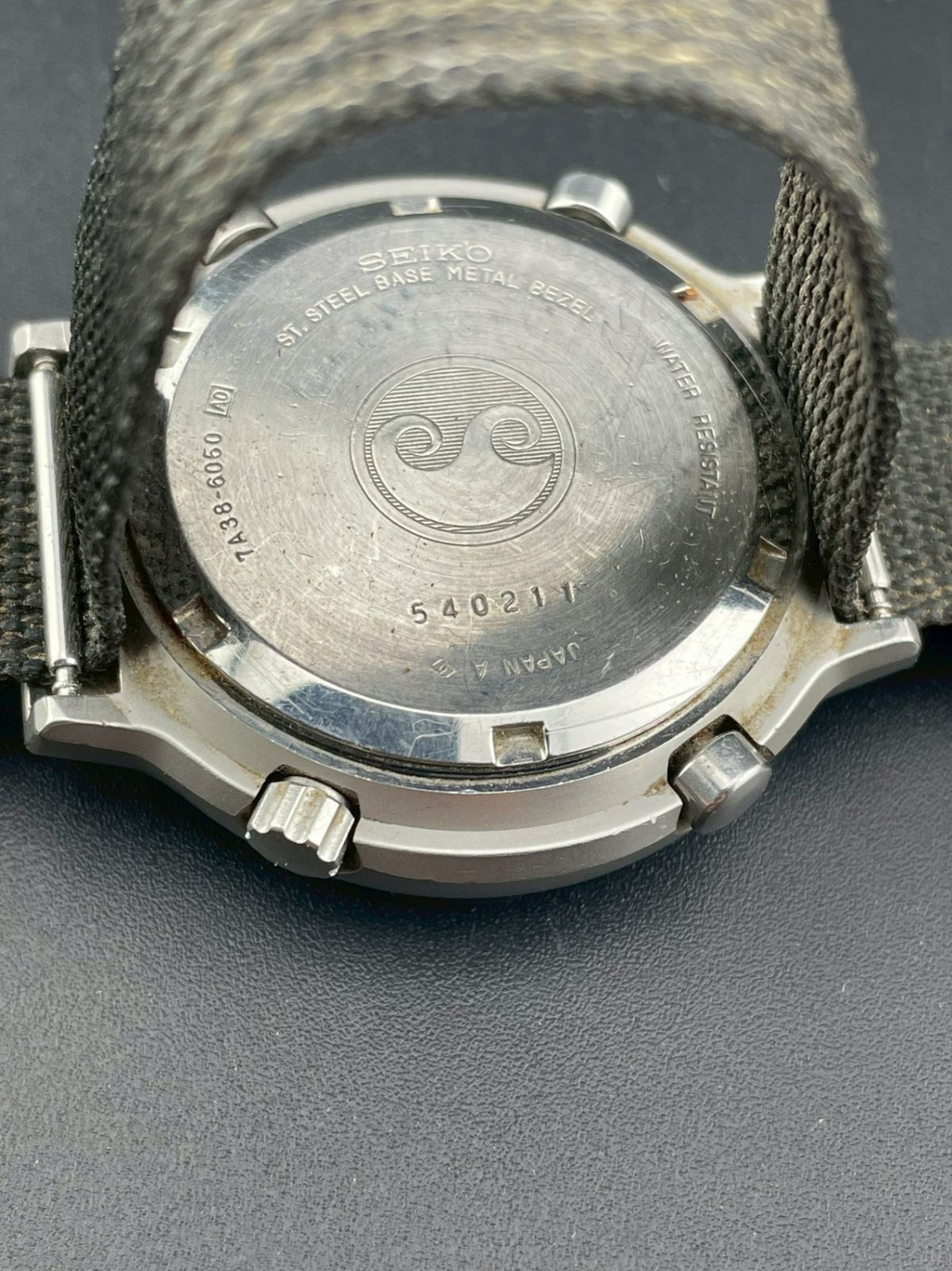 中古品】セイコー SEIKO スポーツスピードマスタークロノグラフ 7A38 