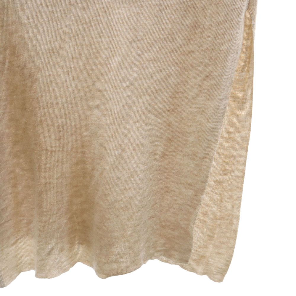 ルネ 日本製 カシミヤブレンド 長袖 ニット ロング カーディガン 34 ベージュ Rene メンズ ルネ 日本製 カシミヤブレンド 長袖 ニット ロング カーディガン 34