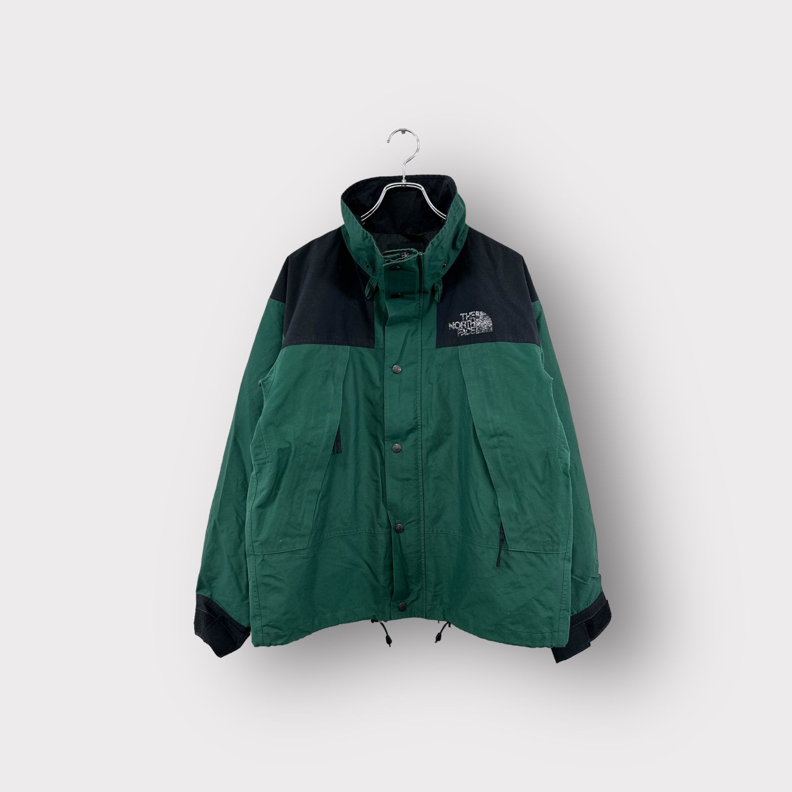 THE NORTH FACE ノースフェイス ナイロンジャケット マウンテンジャケット グリーン サイズL ゴアテックス アウトドアウェア メンズ  ヴィンテージ 6 - メルカリ