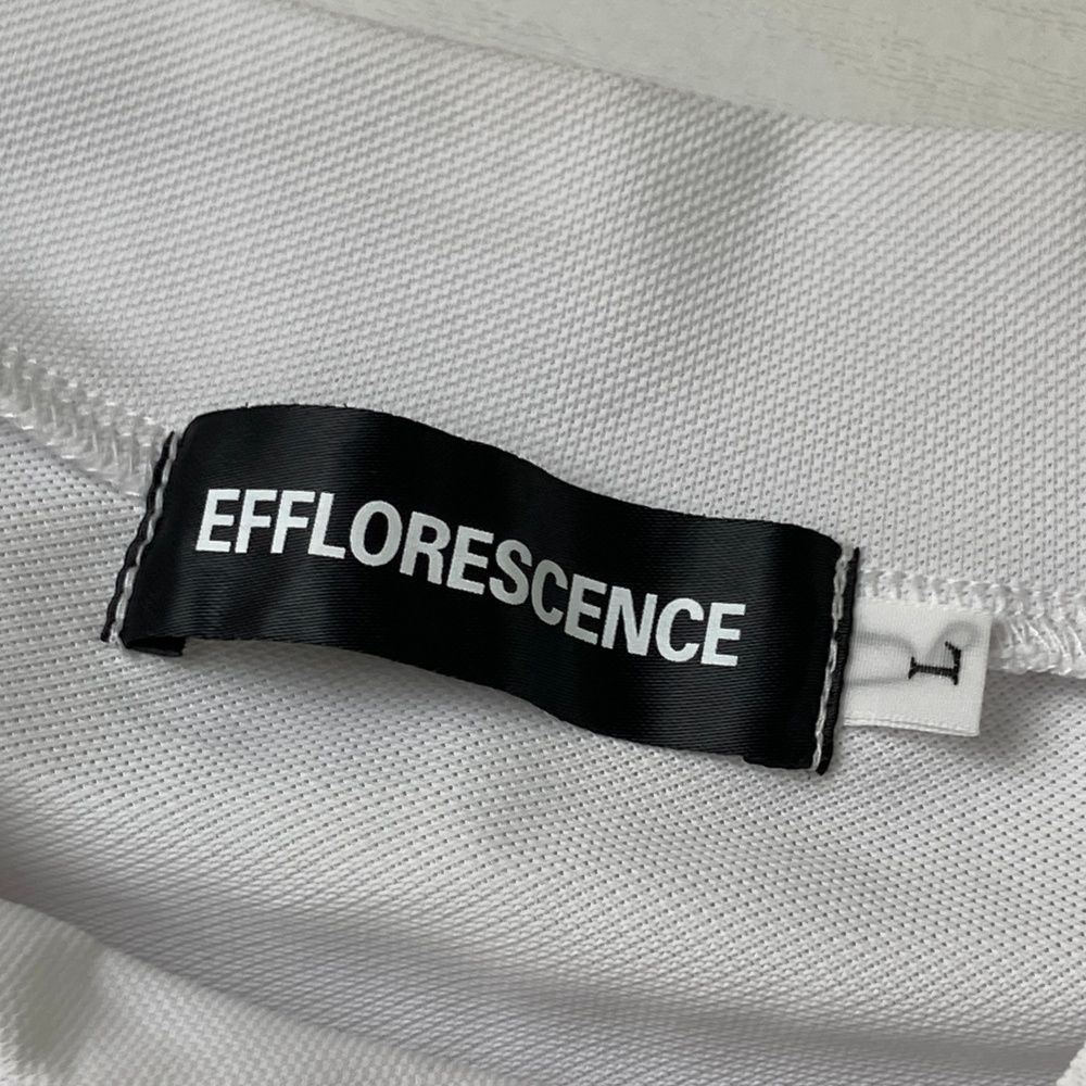 サイズ L EFFLORESCENCE エフロレッセンス モックネック半袖Tシャツ ホワイト系 240101534259 ゴルフウェア メンズ ストスト WWW_SUPERTOOLSSHOP_NL