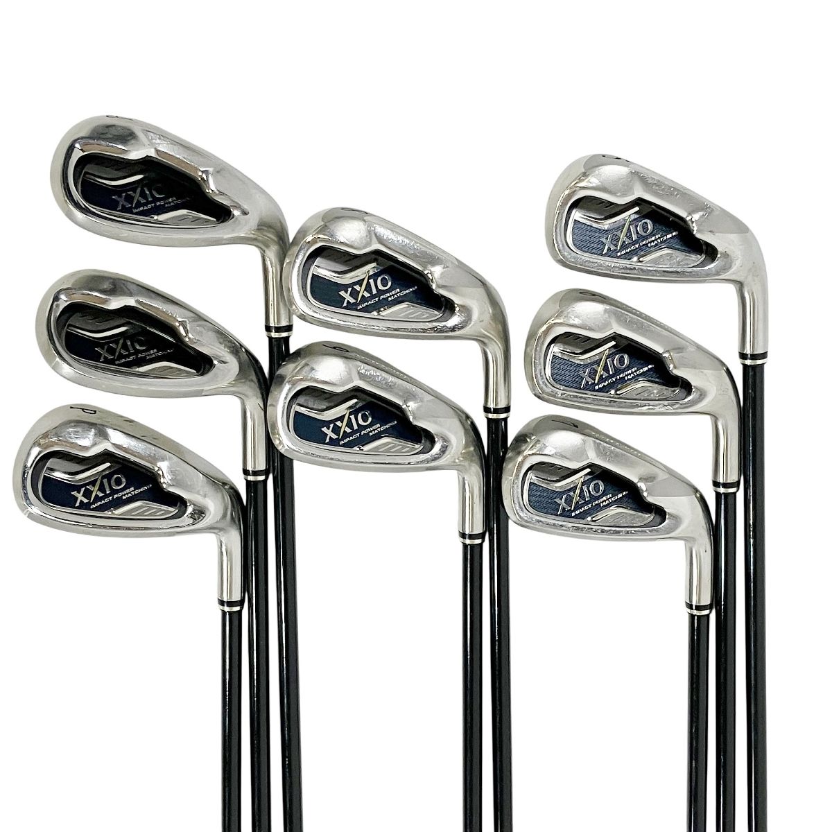 XXIO ゼクシオ IMAPCT POWER MATCHING アイアン 8本 5~ 9|A P S ダンロップ ゴルフクラブ T10403501