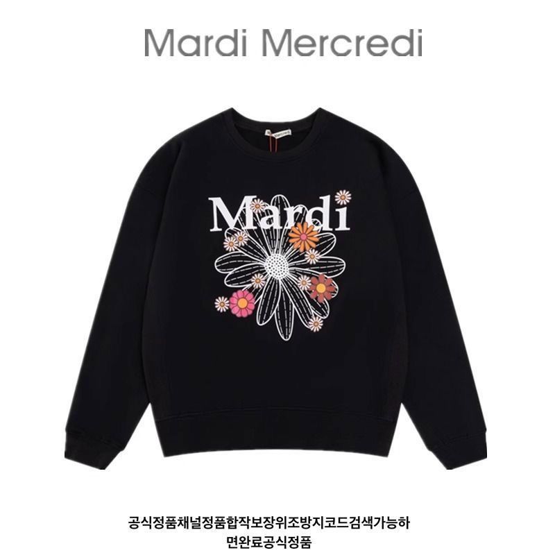 韓国 大人気！Mardi Mercredi マルディメクルディ パーカー スウェット シャツ トレーナー FLOWER MARDI フラワー マルディ  レディース - メルカリ