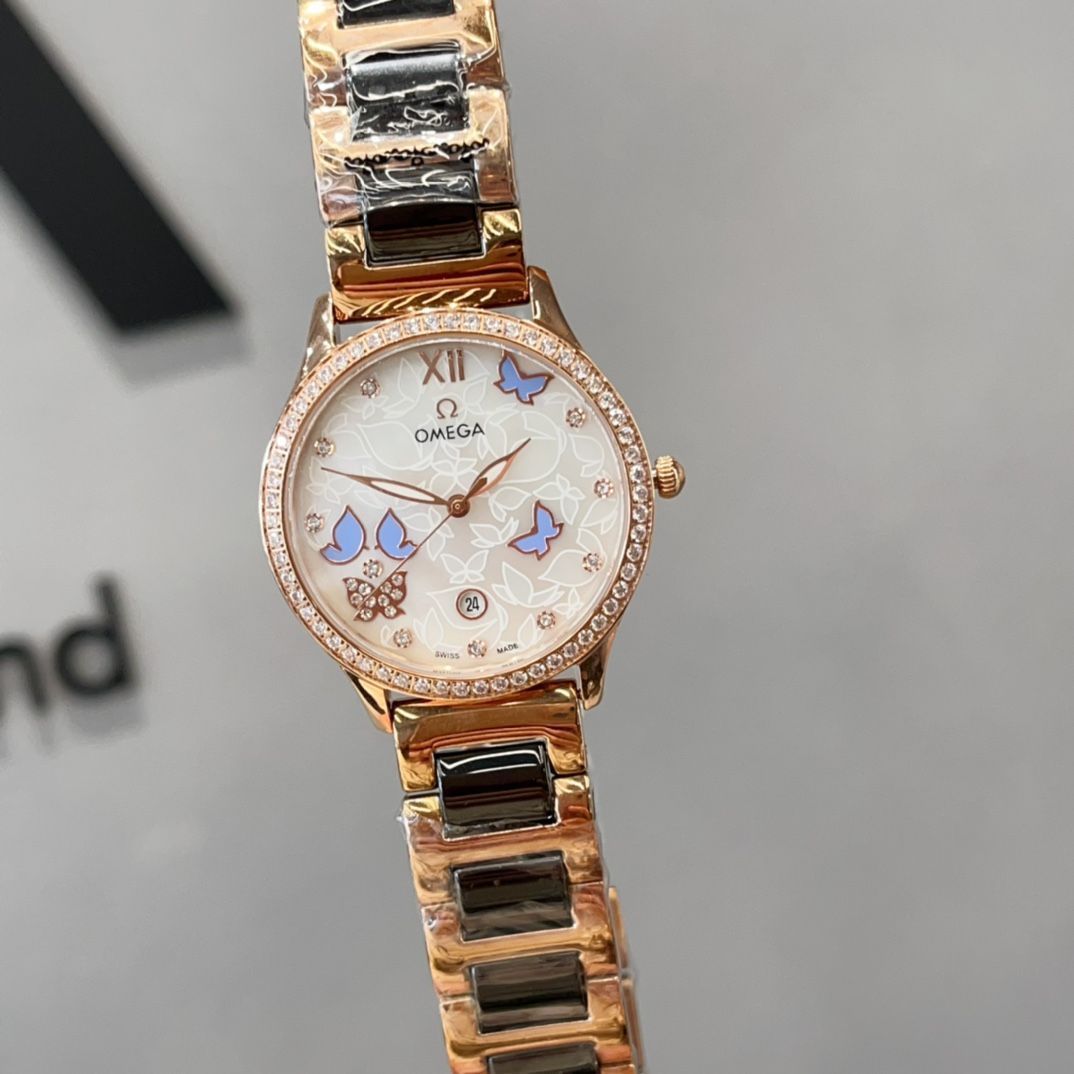 ご 大 です OMEGA です 幻想的でロマンチックな女性用腕時計です 自動巻き| | --WTO輸入3