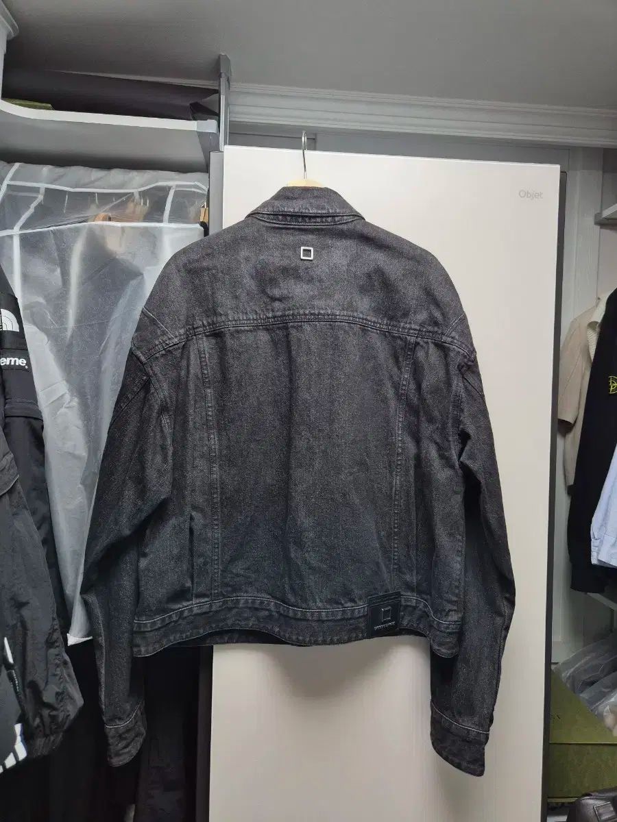 52 ウーヨンミ ブラック クロップド ジャケット