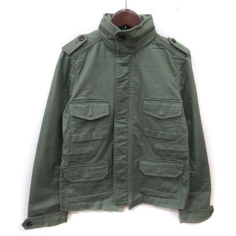 DRWCYS ミリタリージャケット ドロシーズ DRWCYS ミリタリージャケット スタンドカラー 1 S 緑