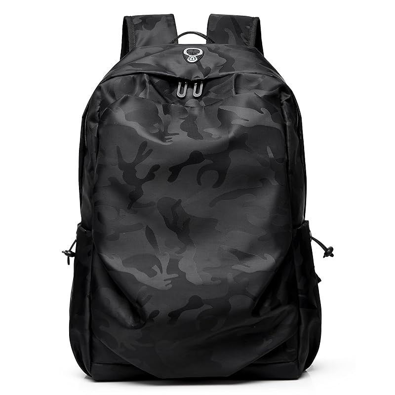 [RAKEE] リュック おしゃれ バックパック 人気 カジュアルリュック 大容量 防水 丈夫 タウンリュック ブラック