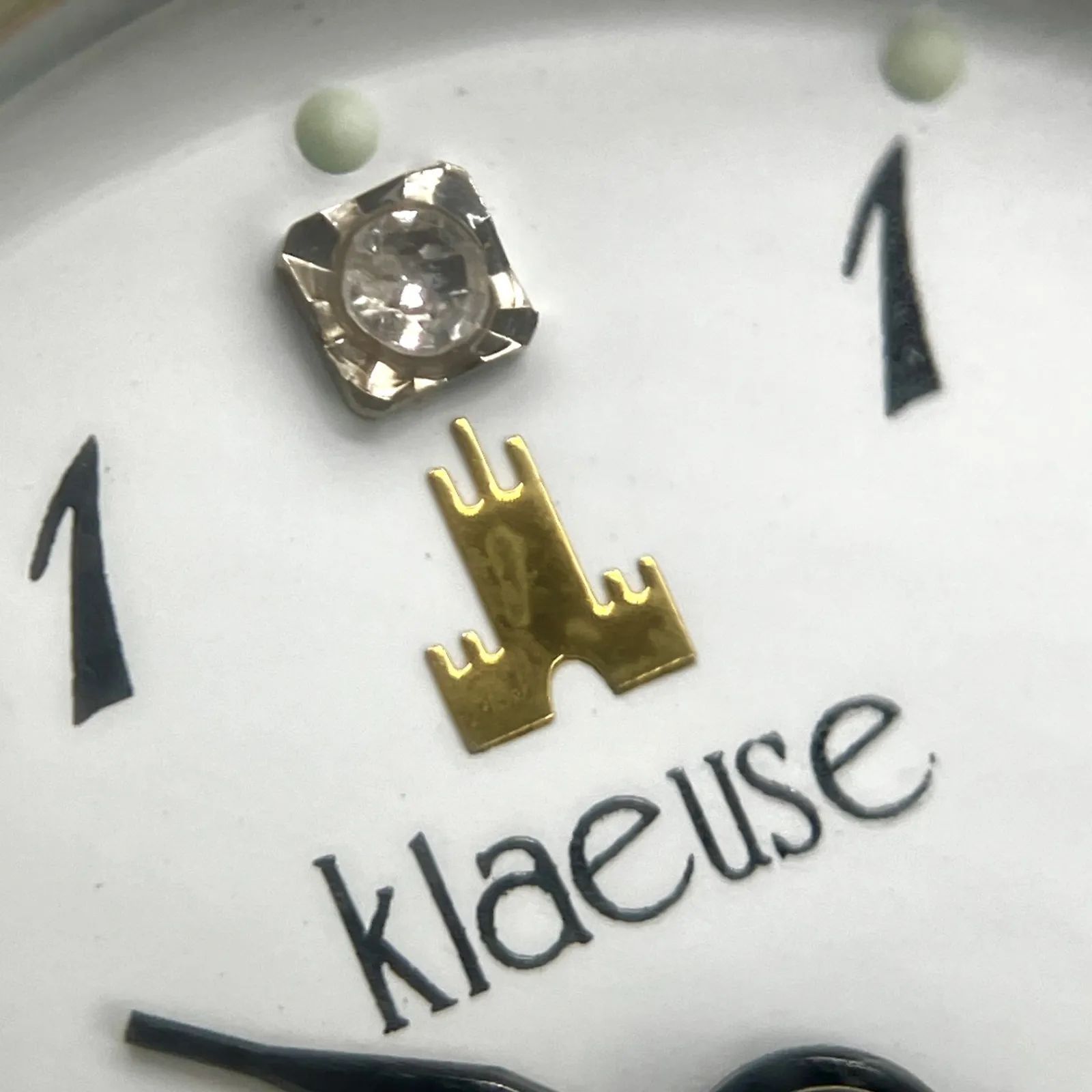 【美品】ew-456a かわいい⭐️Klaeuse クロイゼ】 クオーツ腕時計 レディース