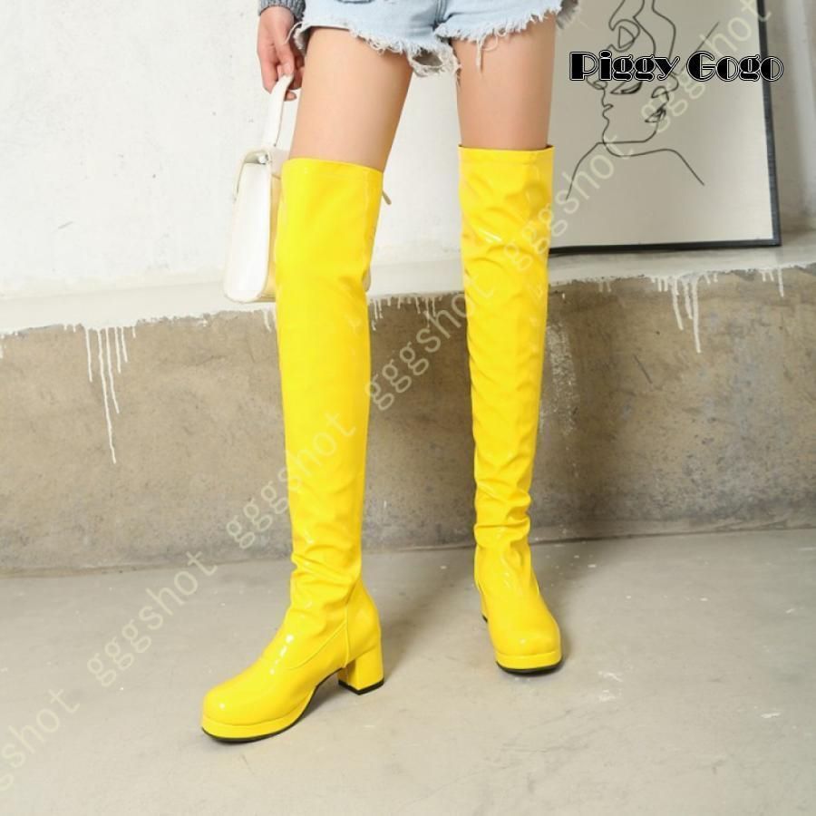 指原莉乃着用 yellow boots イエローブーツ スニーカーニーハイブーツ