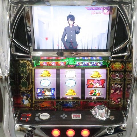 群馬県/埼玉県限定自社配送・直接引取可 スロット実機 化物語 コイン