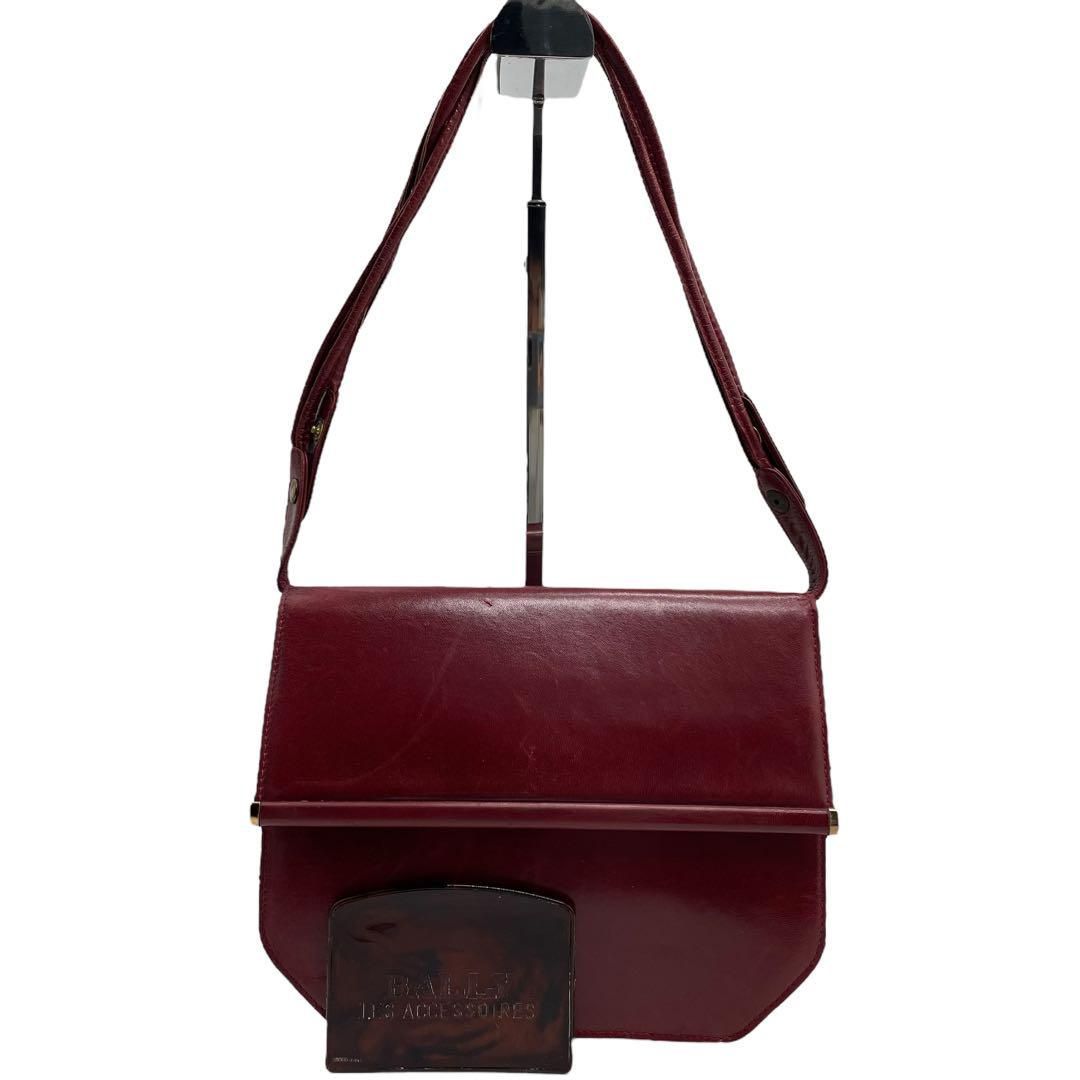 良品 BALLY ヴィンテージ ショルダーバッグ ワンショルダー