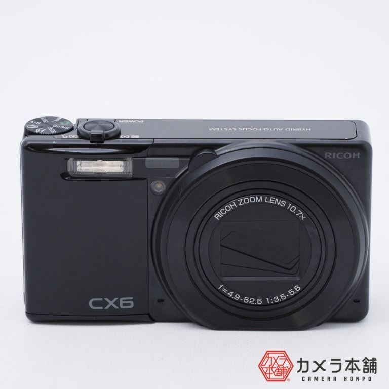 RICOH リコー CX6ブラック コンパクトデジタルカメラ