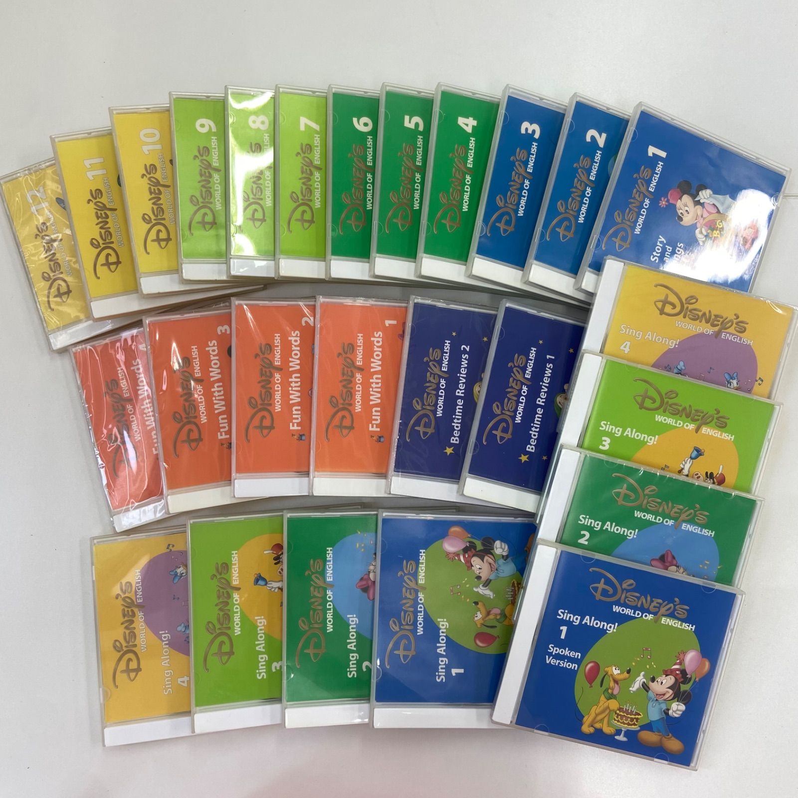DWE WORLD OF ENGLISH CDセット 美品 未開封あり】ディズニーワールドオブイングリッシュ Disney