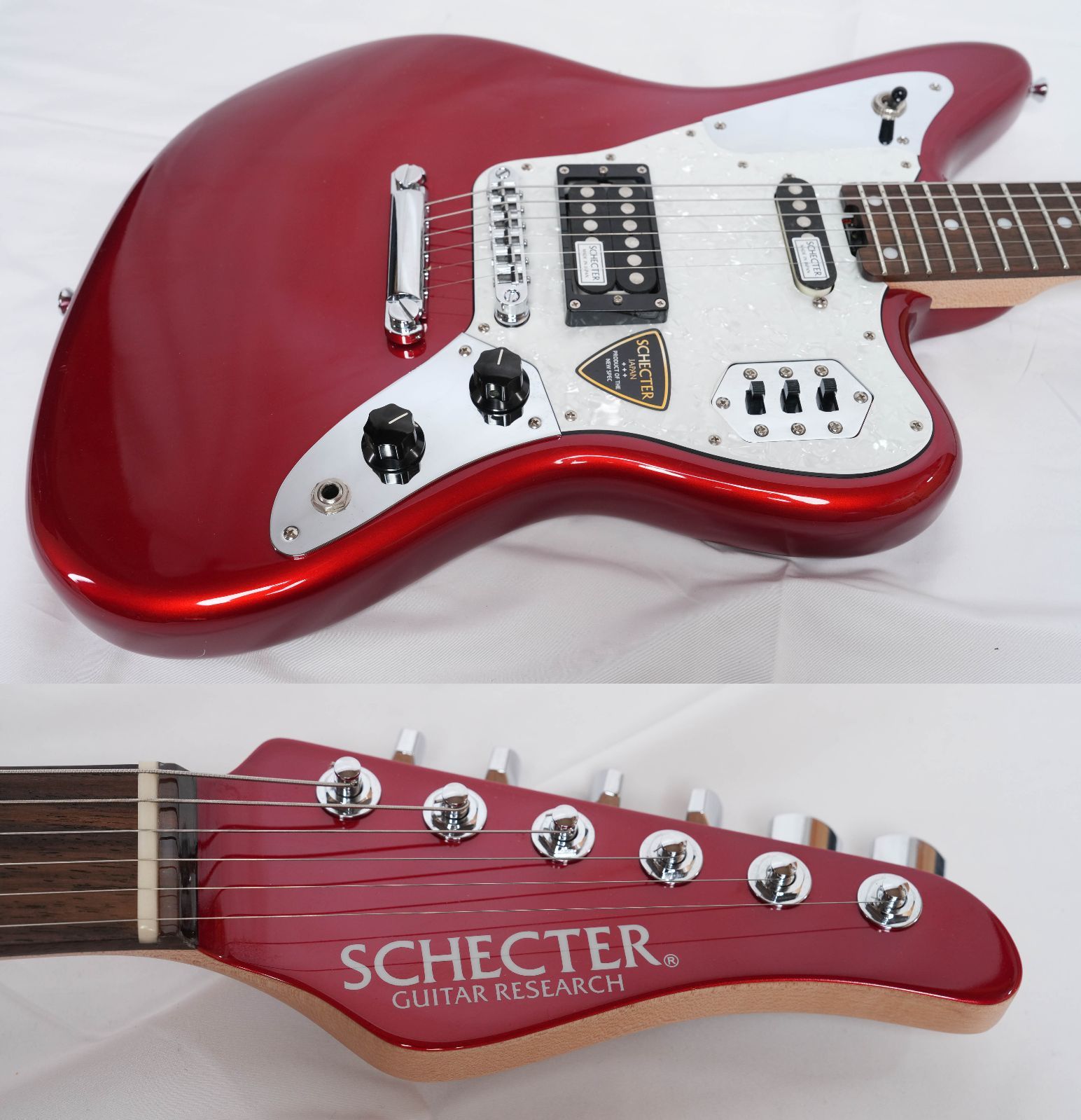 値下げ中!SCHECTER Jaguar type ☆SCHECTER☆AR-06 CAR JAGUAR ジャガータイプ 美品 2016年製