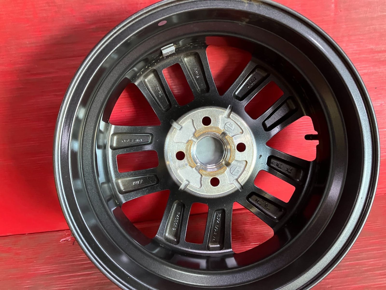 根強い ホイール 15x4.5 46 100 4H ミツビシ B35 34 B38 37デリカミニ純正 4本SET