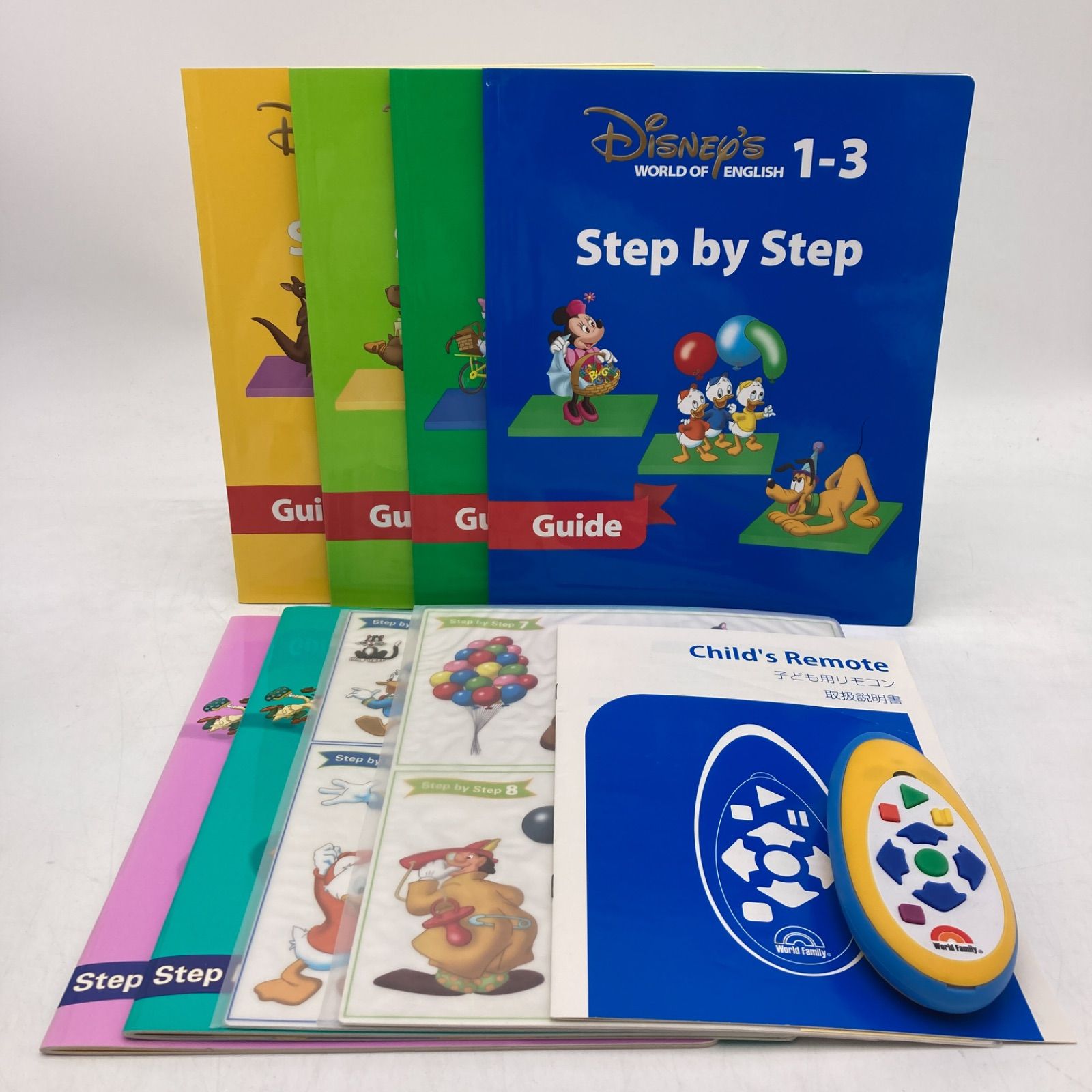メインプログラム　絵本 CD DVD　新子役　ディズニー英語　500721 メインプログラム 絵本 CD DVD24枚 新子役 字幕あり ディズニー