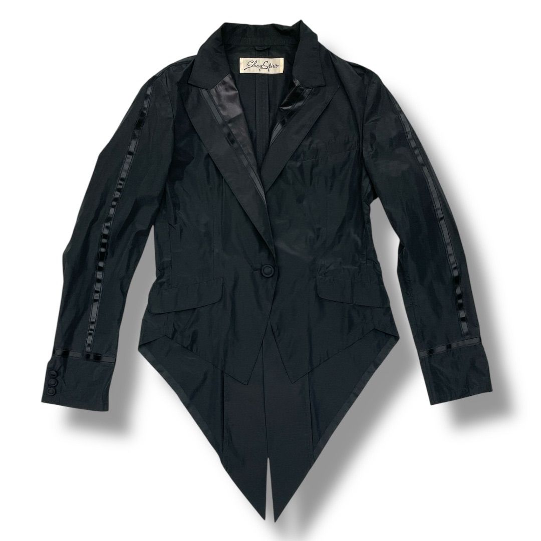 ShareSpirit シェアースピリット 異素材 テーラードジャケット SHARE SPIRIT（シェアースピリット） ジャケット テーラードジャケット