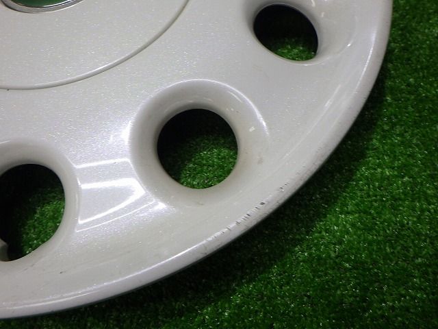 ミラココア 純正 ホイールキャップ 4枚 L675S L685S 14インチ 42602-B2120 白 ダイハツ 250926044