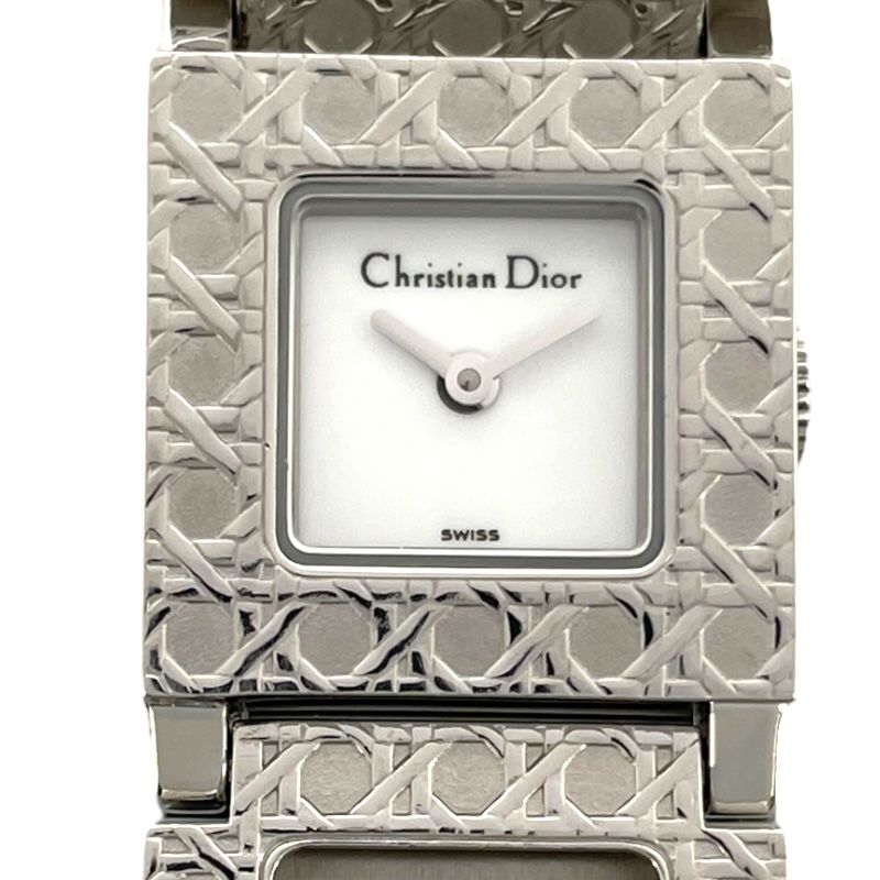 クリスチャン ディオール Christian Dior ラ パリジェンヌ D60-109 ホワイト SS クオーツ レディース 腕時計