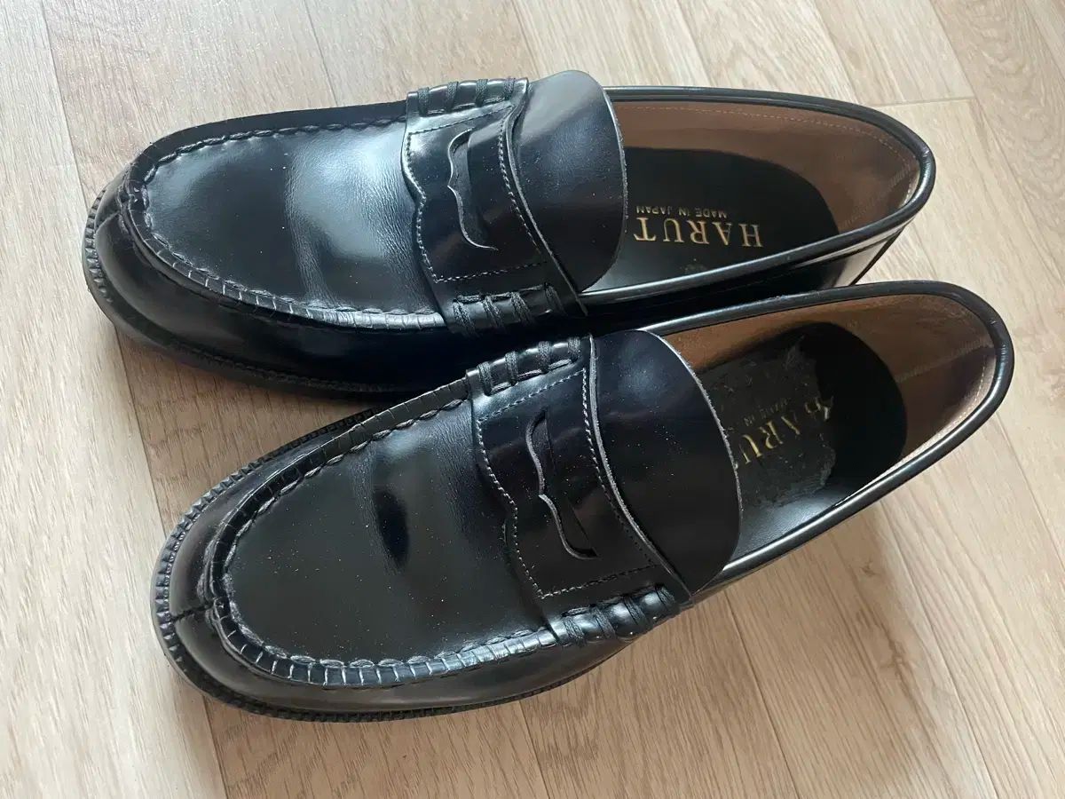 【HARUTA】コインローファー #906 黒 HARUTA 906 ローファー(学生靴) HARUTA(ハルタ) 906 255 HARUTA  ハルタ ローファー メンズ 906 黒 3E 本革 通学 学生靴 通勤 定番 靴 コインローファー ブラック ダークブラウン 茶色 クロ ...